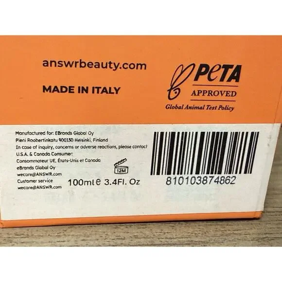 Answr At-home Keratin Hair Treatment Spray - New In Box 100ml - 3.4fl.oz - Picture 9 of 12